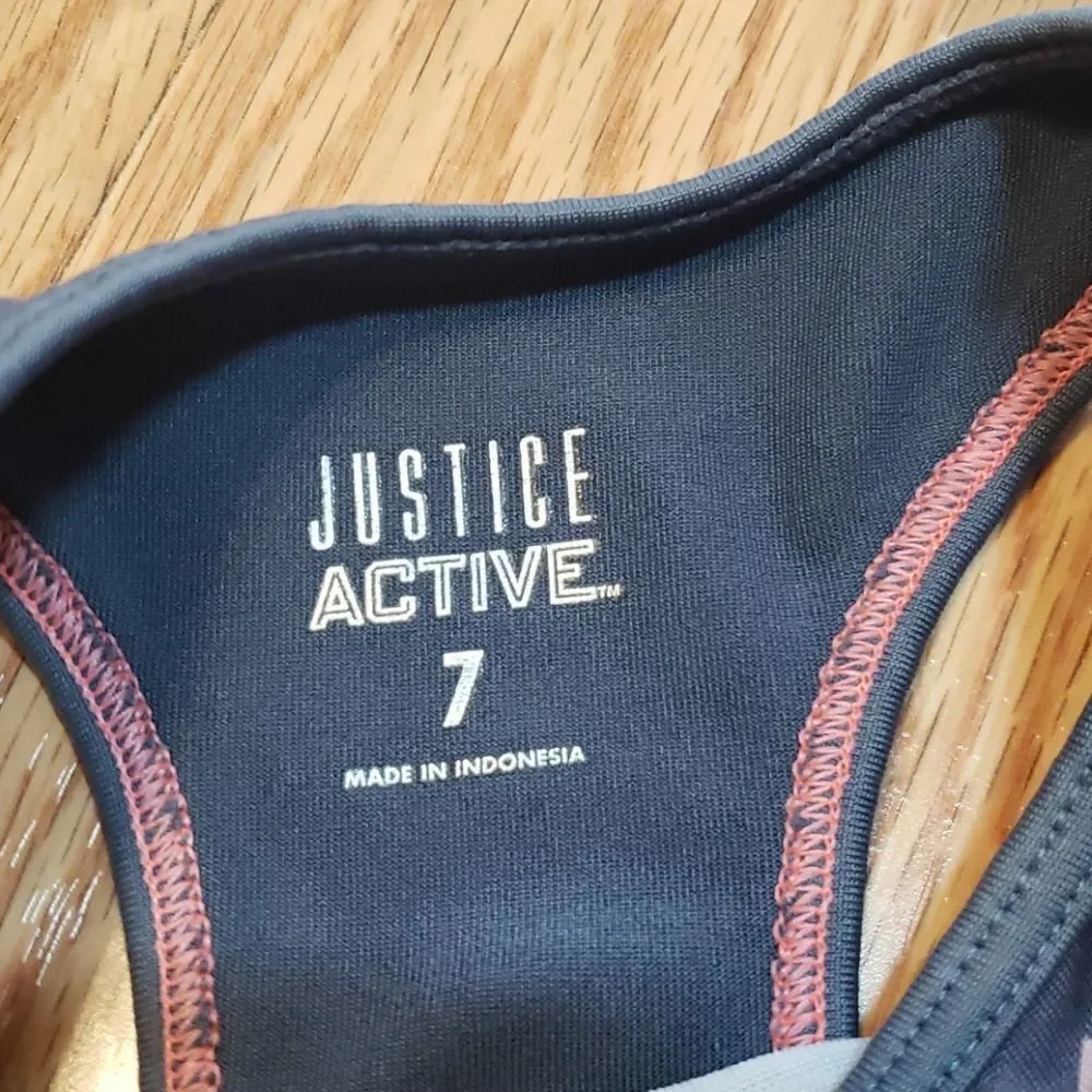 Justice Girl's Sports Bra, active